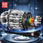 Mould King Technology Motorized Engine Building Block Model Sets