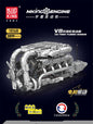 Mould King Technology Motorized Engine Building Block Model Sets