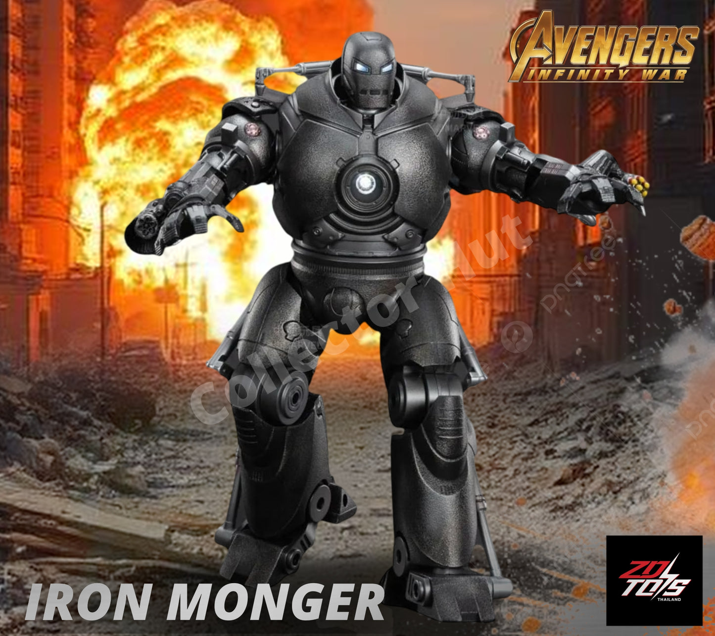 Iron Man Action Figures 1:10 Scale ZD Toys Wave 2 Marvel Avengers Infinity Saga