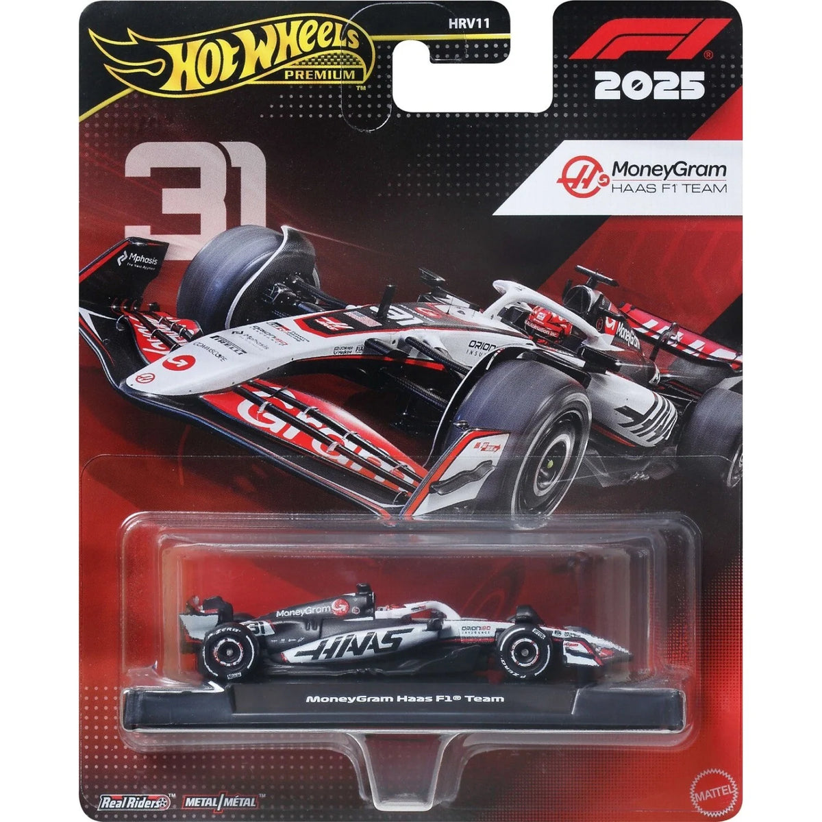 Hot Wheels Premium Formula 1 Team Racing 2025 Season 1:64 Scale Die Cast