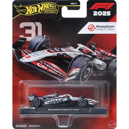 Hot Wheels Premium Formula 1 Team Racing 2025 Season 1:64 Scale Die Cast