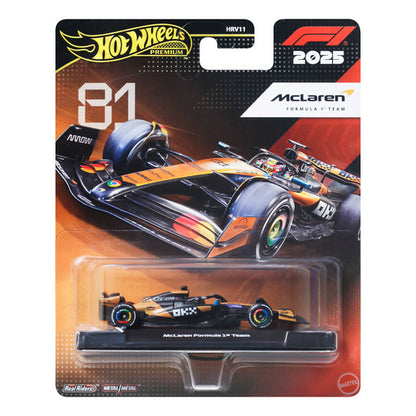 Hot Wheels Premium Formula 1 Team Racing 2025 Season 1:64 Scale Die Cast