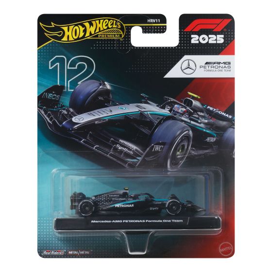 Hot Wheels Premium Formula 1 Team Racing 2025 Season 1:64 Scale Die Cast