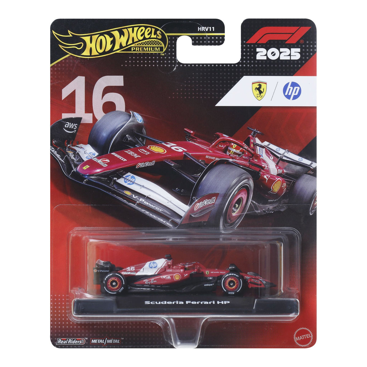 Hot Wheels Premium Formula 1 Team Racing 2025 Season 1:64 Scale Die Cast