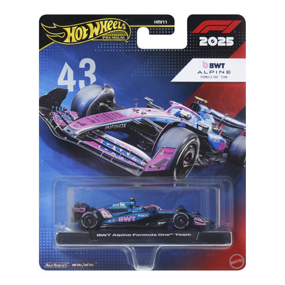 Hot Wheels Premium Formula 1 Team Racing 2025 Season 1:64 Scale Die Cast