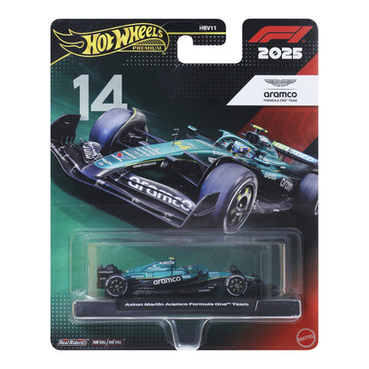 Hot Wheels Premium Formula 1 Team Racing 2025 Season 1:64 Scale Die Cast