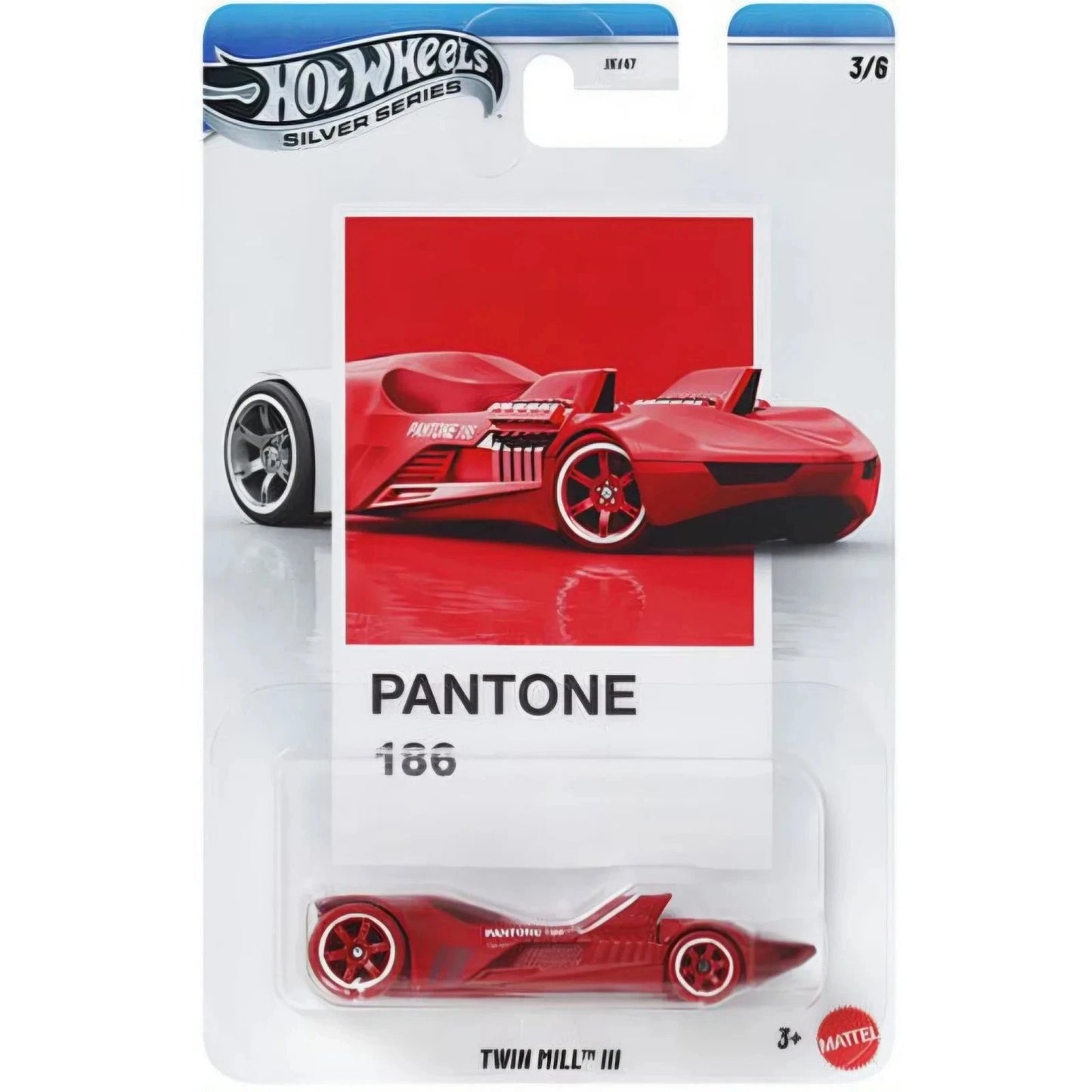 Hot Wheels Silver Series Pantone Complete 6 Pack Full Limited Edition Set