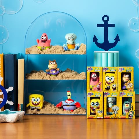 SpongeBob SquarePants Micro Teenies Plush Toys