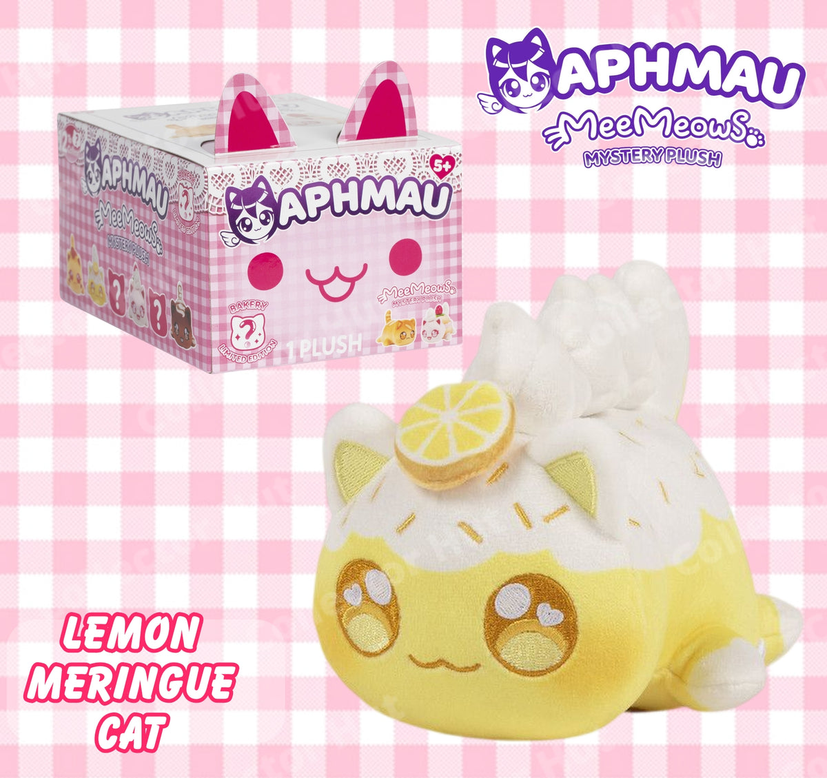 Aphmau MeeMeows Mystery 6" Plush Toys BAKERY Identified You Choose