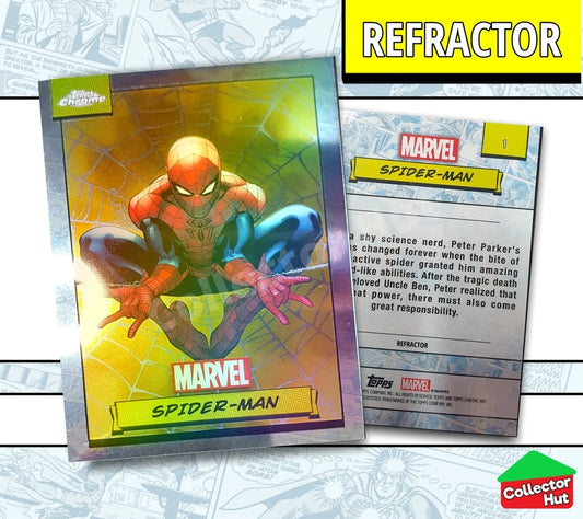 Marvel Topps Chrome 2024 REFRACTOR Card Collection YOU CHOOSE