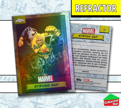 Marvel Topps Chrome 2024 REFRACTOR Card Collection YOU CHOOSE