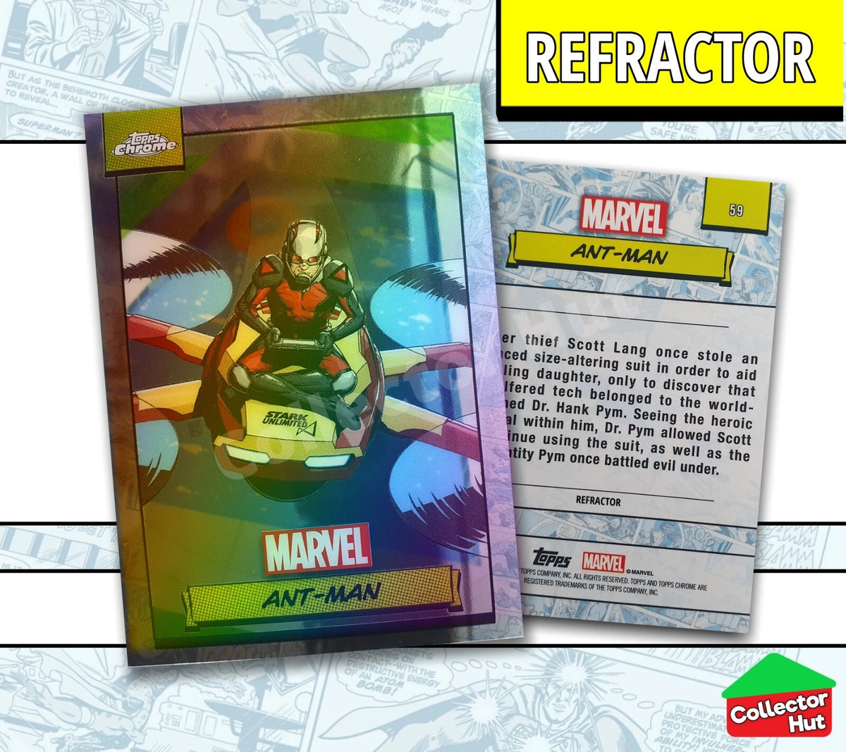 Marvel Topps Chrome 2024 REFRACTOR Card Collection YOU CHOOSE