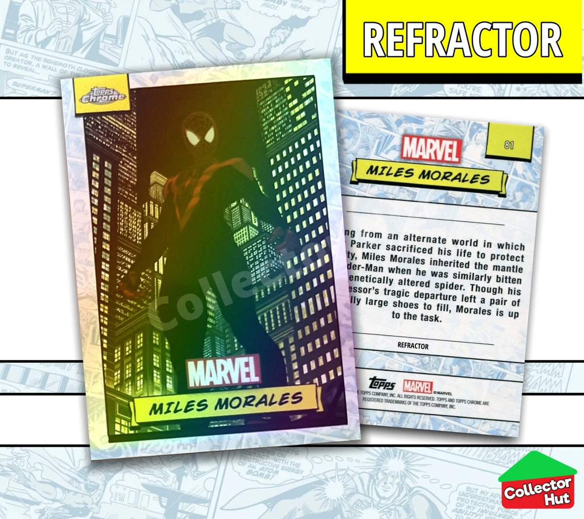 Marvel Topps Chrome 2024 REFRACTOR Card Collection YOU CHOOSE