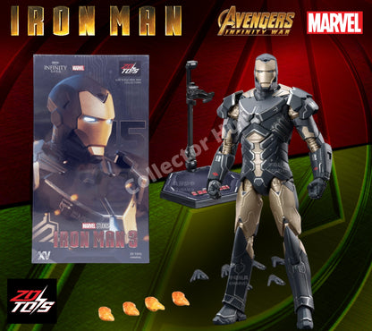 Iron Man Action Figures 1:10 Scale ZD Toys Wave 2 Marvel Avengers Infinity Saga