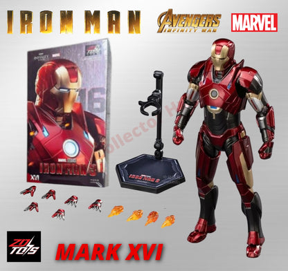 Iron Man Action Figures 1:10 Scale ZD Toys Wave 2 Marvel Avengers Infinity Saga