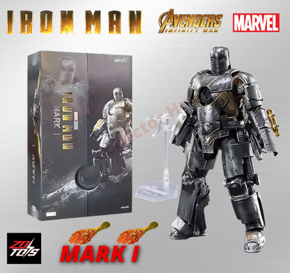 Iron Man Action Figures 1:10 Scale ZD Toys Wave 2 Marvel Avengers Infinity Saga