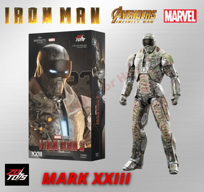 Iron Man Action Figures 1:10 Scale ZD Toys Wave 2 Marvel Avengers Infinity Saga