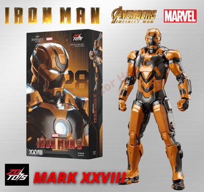 Iron Man Action Figures 1:10 Scale ZD Toys Wave 2 Marvel Avengers Infinity Saga