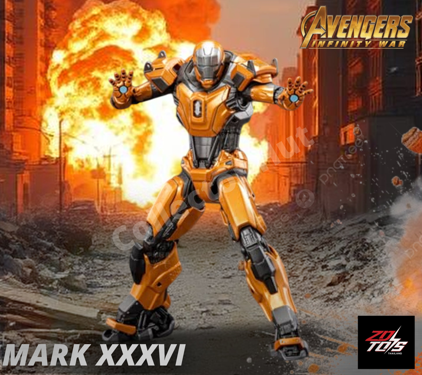 Iron Man Action Figures 1:10 Scale ZD Toys Wave 2 Marvel Avengers Infinity Saga