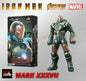 Iron Man Action Figures 1:10 Scale ZD Toys Wave 2 Marvel Avengers Infinity Saga