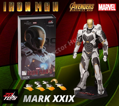 Iron Man Action Figures 1:10 Scale ZD Toys Wave 2 Marvel Avengers Infinity Saga