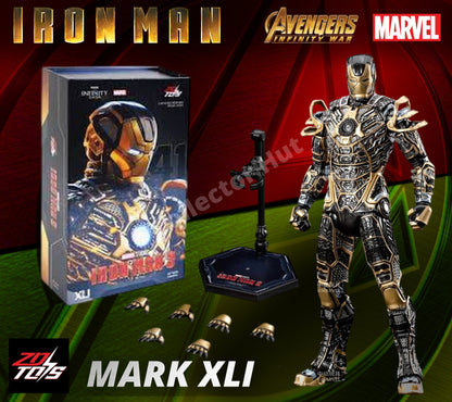 Iron Man Action Figures 1:10 Scale ZD Toys Wave 2 Marvel Avengers Infinity Saga