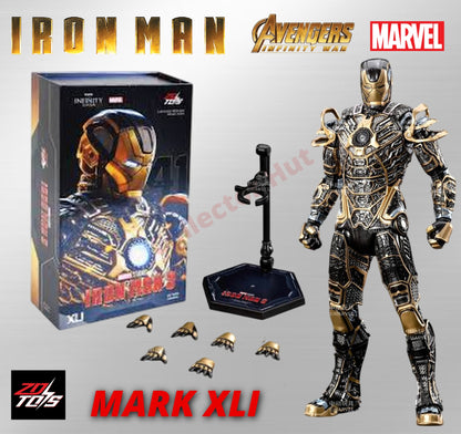 Iron Man Action Figures 1:10 Scale ZD Toys Wave 2 Marvel Avengers Infinity Saga