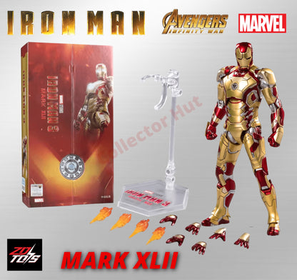 Iron Man Action Figures 1:10 Scale ZD Toys Wave 2 Marvel Avengers Infinity Saga
