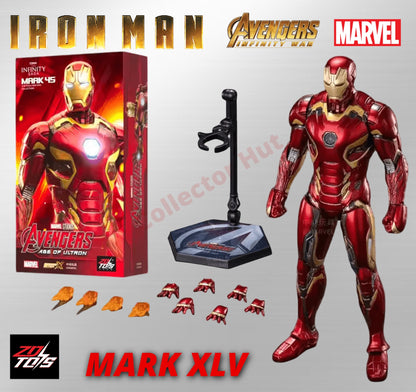 Iron Man Action Figures 1:10 Scale ZD Toys Wave 2 Marvel Avengers Infinity Saga