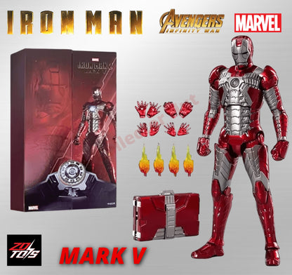 Iron Man Action Figures 1:10 Scale ZD Toys Wave 2 Marvel Avengers Infinity Saga