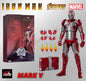 Iron Man Action Figures 1:10 Scale ZD Toys Wave 2 Marvel Avengers Infinity Saga