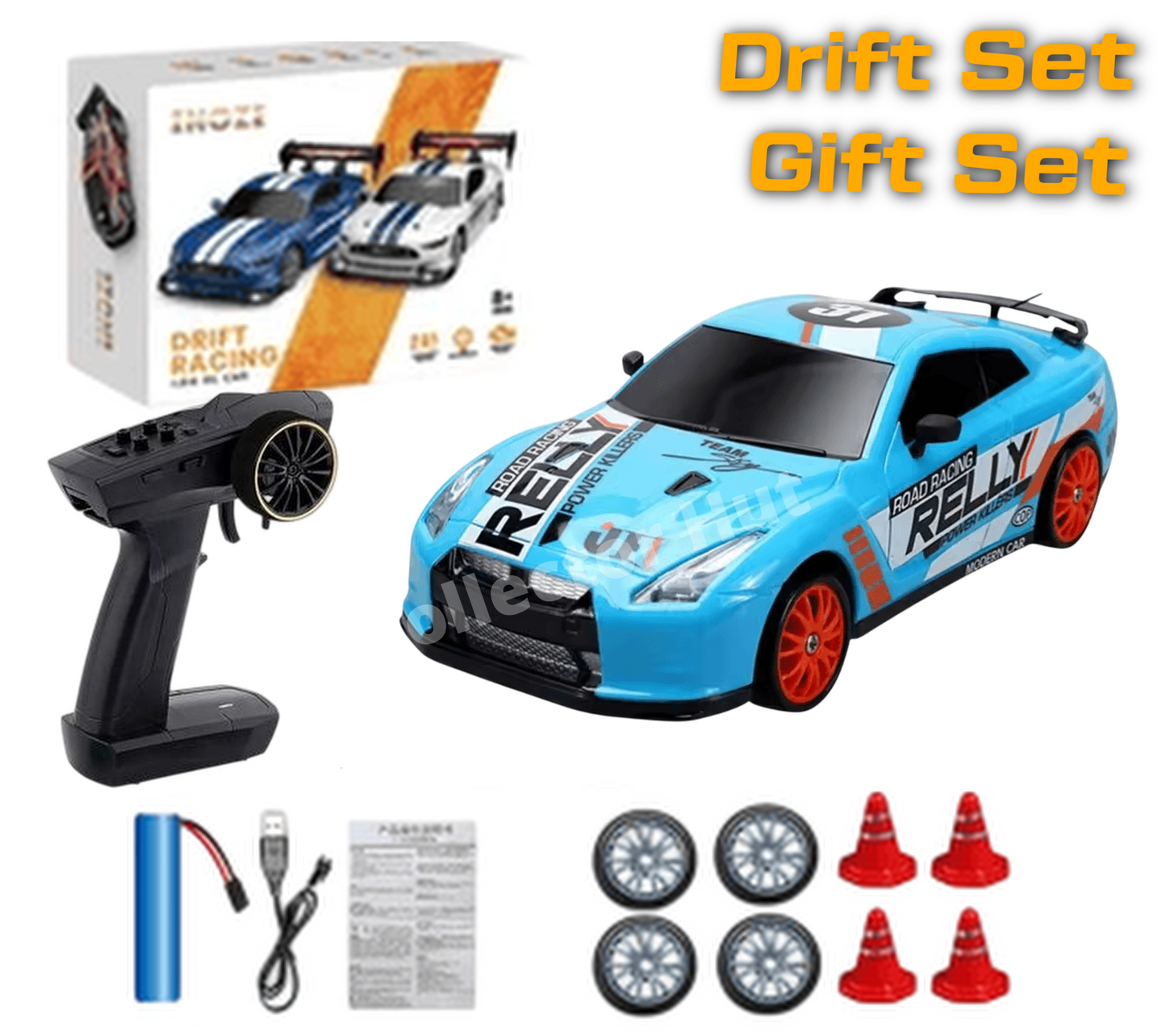 Drift RC Car 1:24 Scale High Speed Remote Control 4WD 2.4Ghz 2024 Series