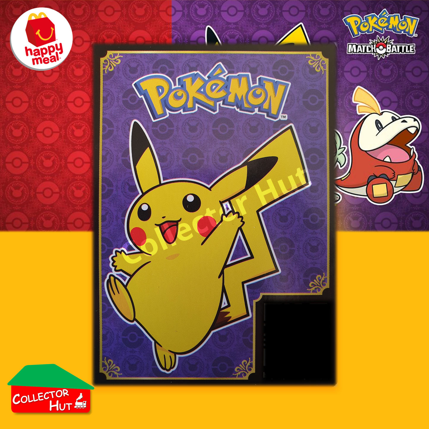 McDonald's Happy Meal 2023 Pokémon Match Battle SINGLE Trading Cards You Choose
