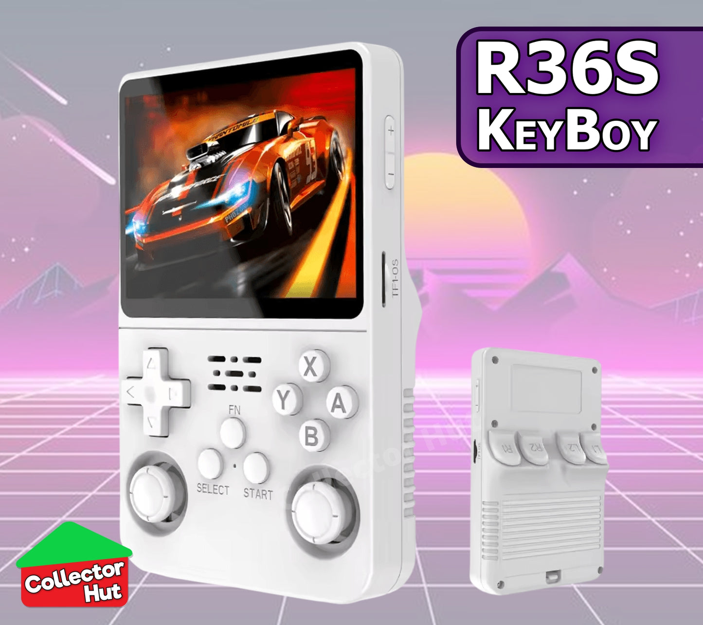 R36S Retro Handheld Games Emulator Console 64GB 128GB GENUINE *LATEST ARKOS OS*