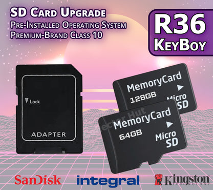 R36S R36H ARKOS Accessories, Spares & SD Card Storage Upgrades