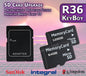 R36S R36H ARKOS Accessories, Spares & SD Card Storage Upgrades
