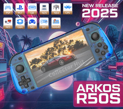 R50S LATEST ARKOS 2025 Retro Handheld Games Emulator Console 64GB 128GB GENUINE