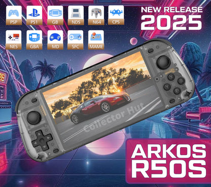 R50S LATEST ARKOS 2025 Retro Handheld Games Emulator Console 64GB 128GB GENUINE