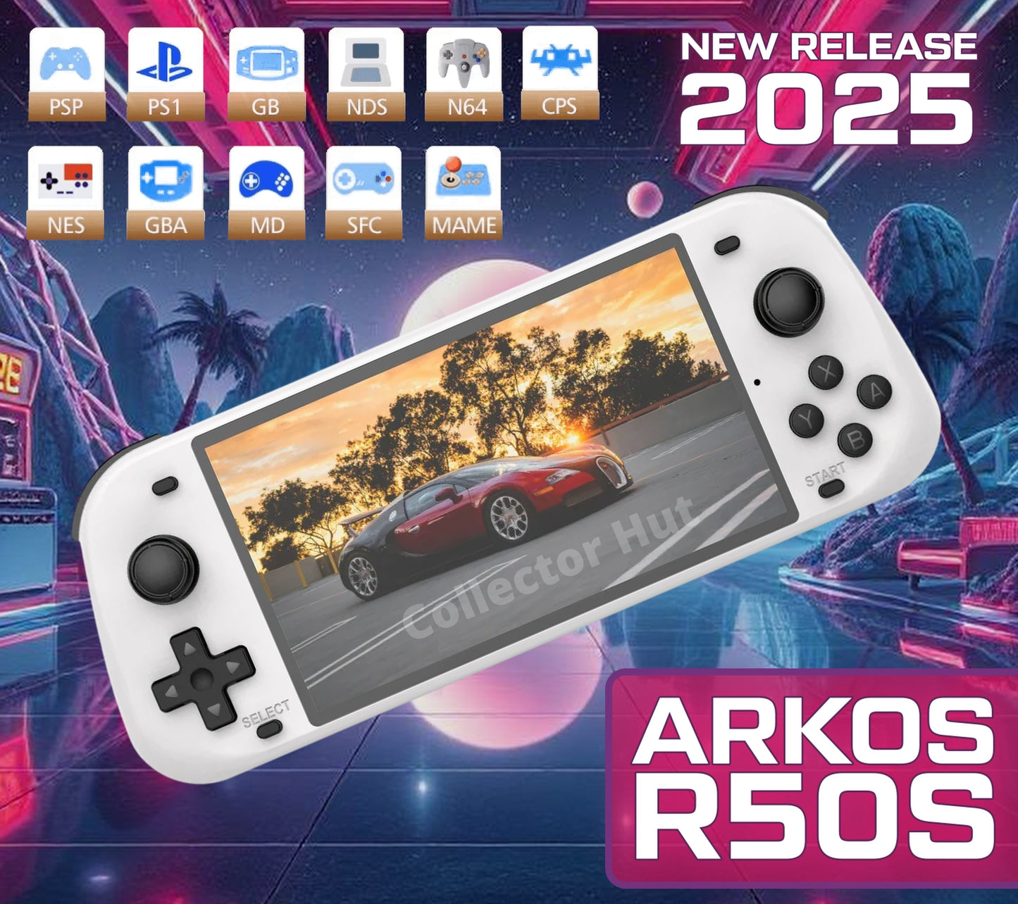 R50S LATEST ARKOS 2025 Retro Handheld Games Emulator Console 64GB 128GB GENUINE