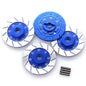 RC Metal Brake Disc Set 1:!2 1:10 1:8 Scale Car Truck Model 12mm Hub