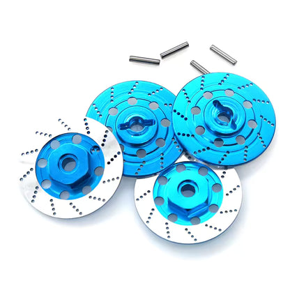 RC Metal Brake Disc Set 1:!2 1:10 1:8 Scale Car Truck Model 12mm Hub