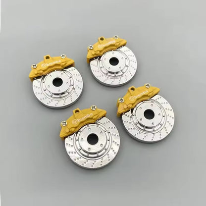 RC Metal Brake Disc Set 1:!2 1:10 1:8 Scale Car Truck Model 12mm Hub