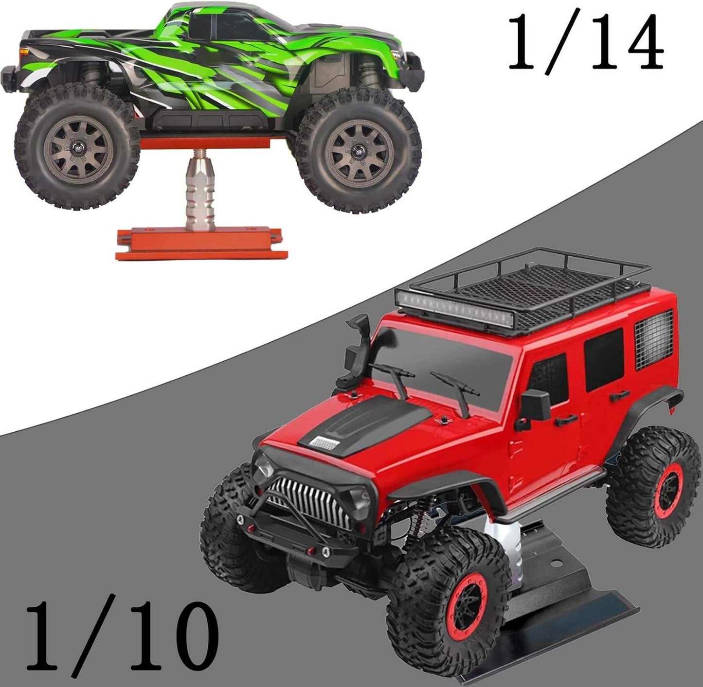 RC Model Car Truck Repair Display Stand 1:8 1:10 1:12 1:18 1:24 Scale Adjustable