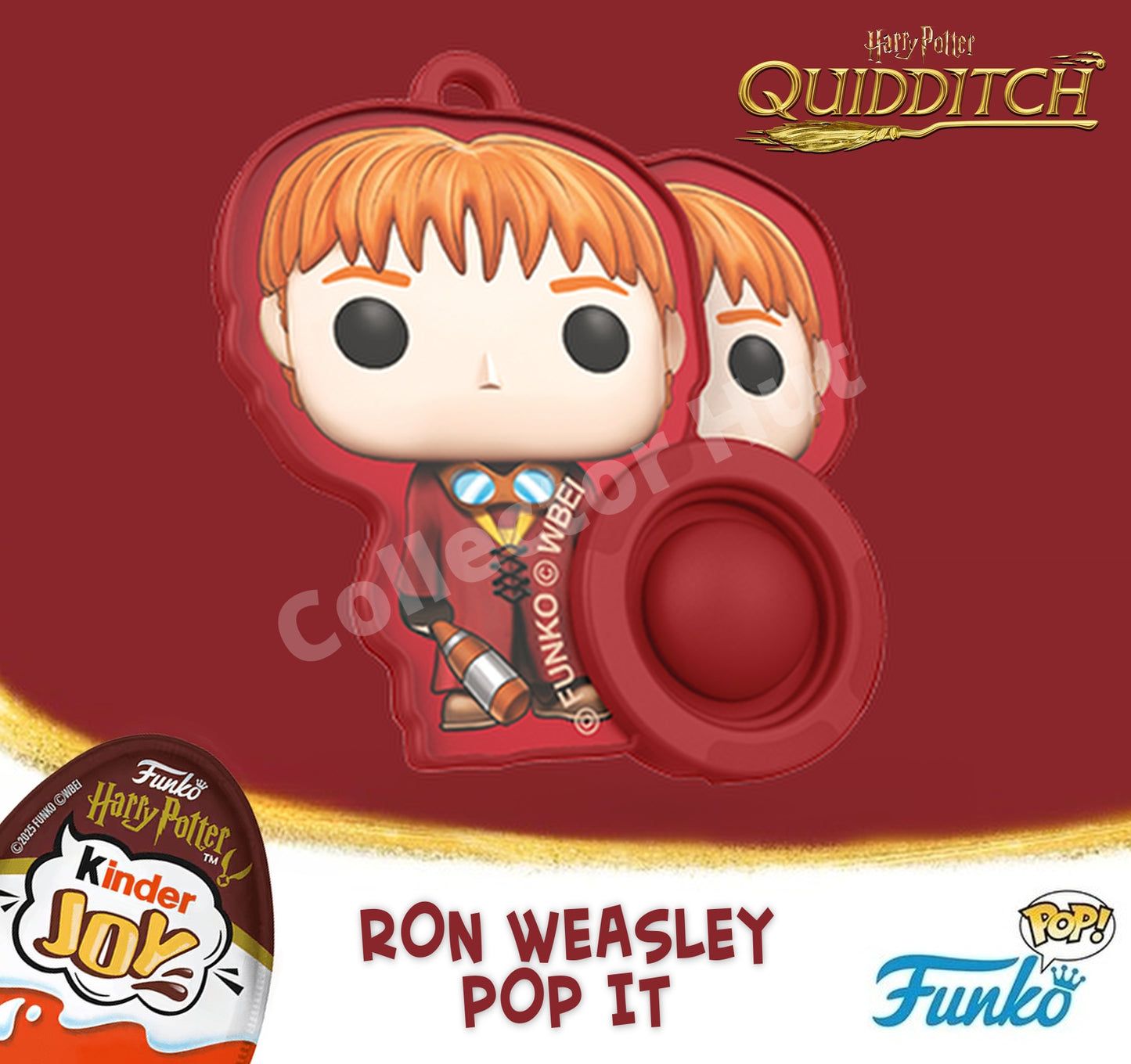 Harry Potter Quidditch Kinder Joy Collectible Funko Figures Toys 2024