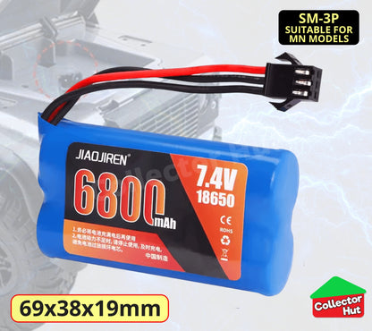 RC 18650 LiPo Battery JST SM Plug USB Chargers 2S 7.4V 3S 11.1V Batteries