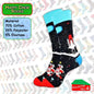 Happy Crew Socks Novelty Breathable Anti-Odour Men's Unisex UK 9-11 EU 43-46