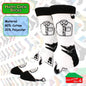 Happy Crew Socks Novelty Breathable Anti-Odour Men's Unisex UK 9-11 EU 43-46