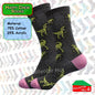 Happy Crew Socks Novelty Breathable Anti-Odour Men's Unisex UK 6-8.5 EU 39-42