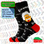 Happy Crew Socks Novelty Breathable Anti-Odour Men's Unisex UK 9-11 EU 43-46