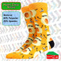 Happy Crew Socks Novelty Breathable Anti-Odour Men's Unisex UK 9-11 EU 43-46